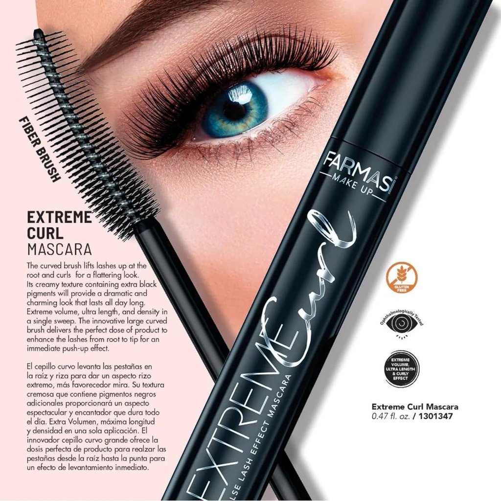 FARMSAI MASCARA EXTRÊME CURL