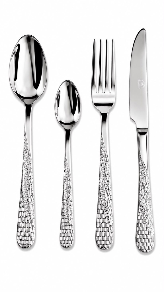 Ménagère Élégance – 72 pièces (Finition Miroir)