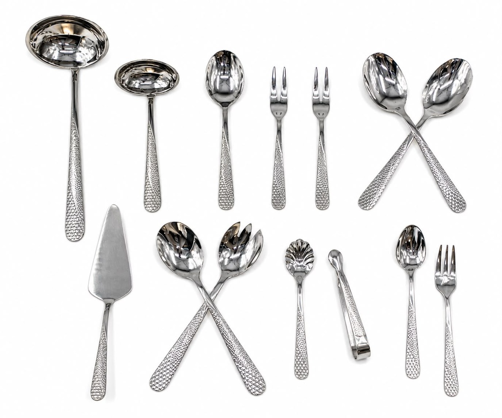 Ménagère Élégance – 72 pièces (Finition Miroir)