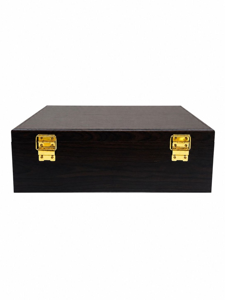 Ménagère Prestige – 72 pièces (Finition Dorée)