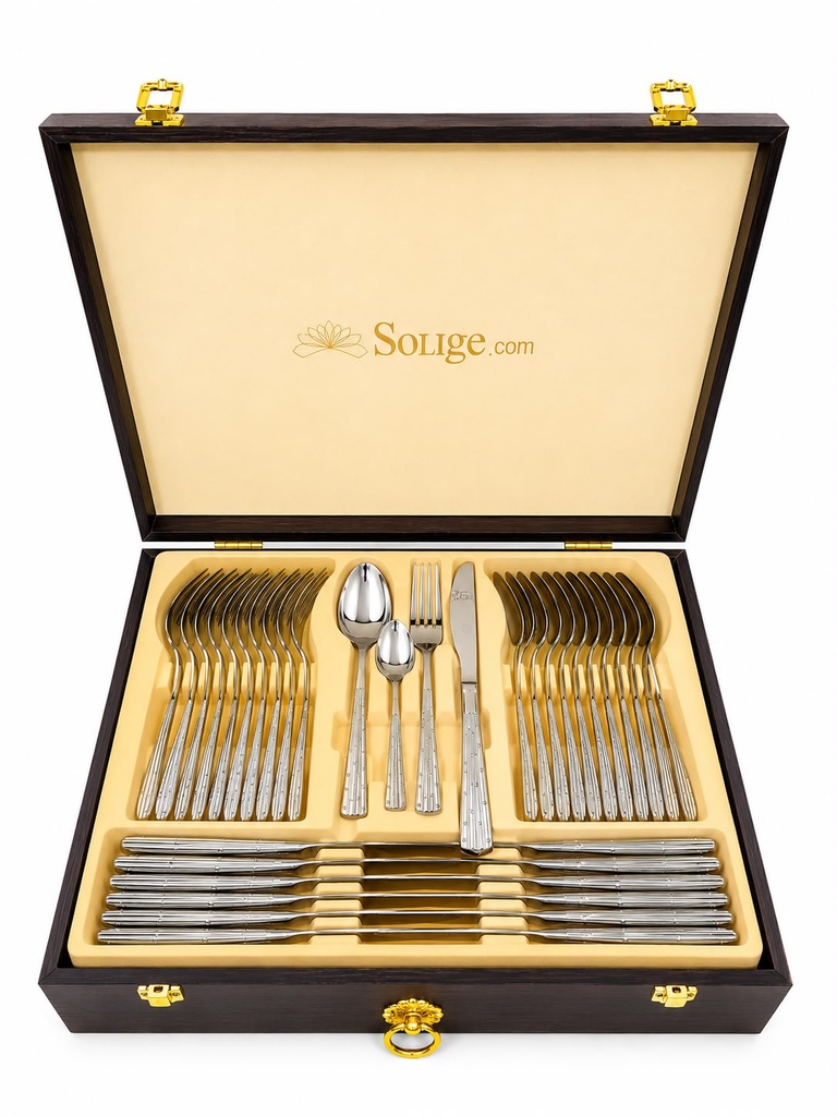 Ménagère Prestige – 72 pièces (Finition Miroir)