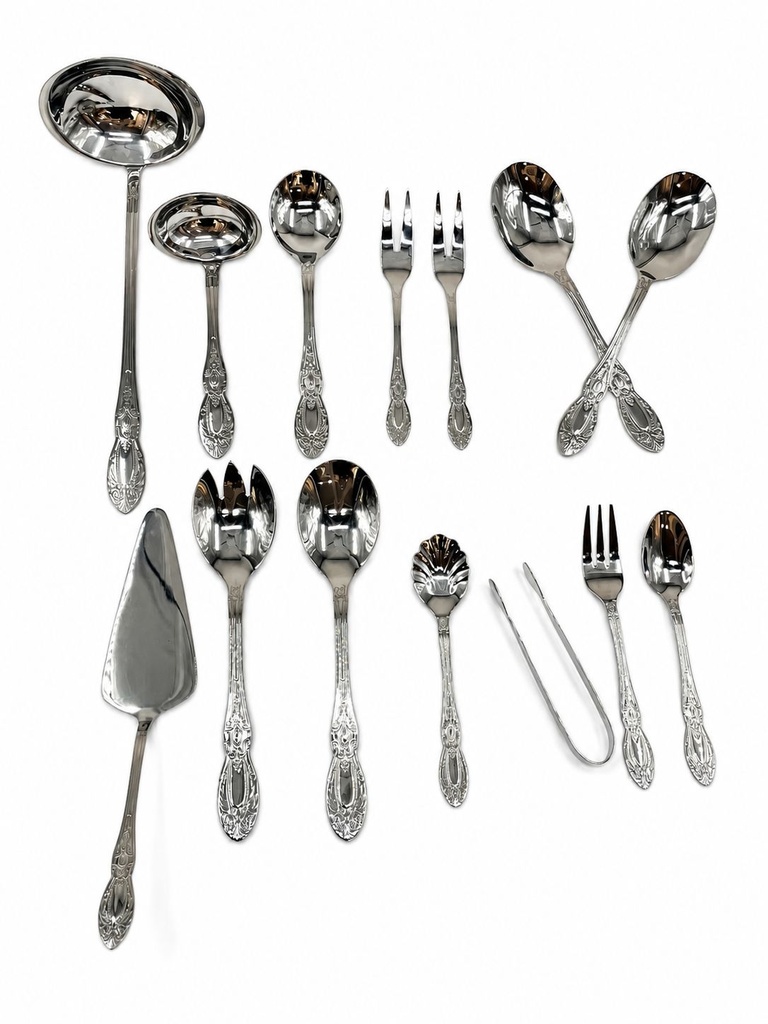 Ménagère Royale – 72 pièces (Finition Miroir)