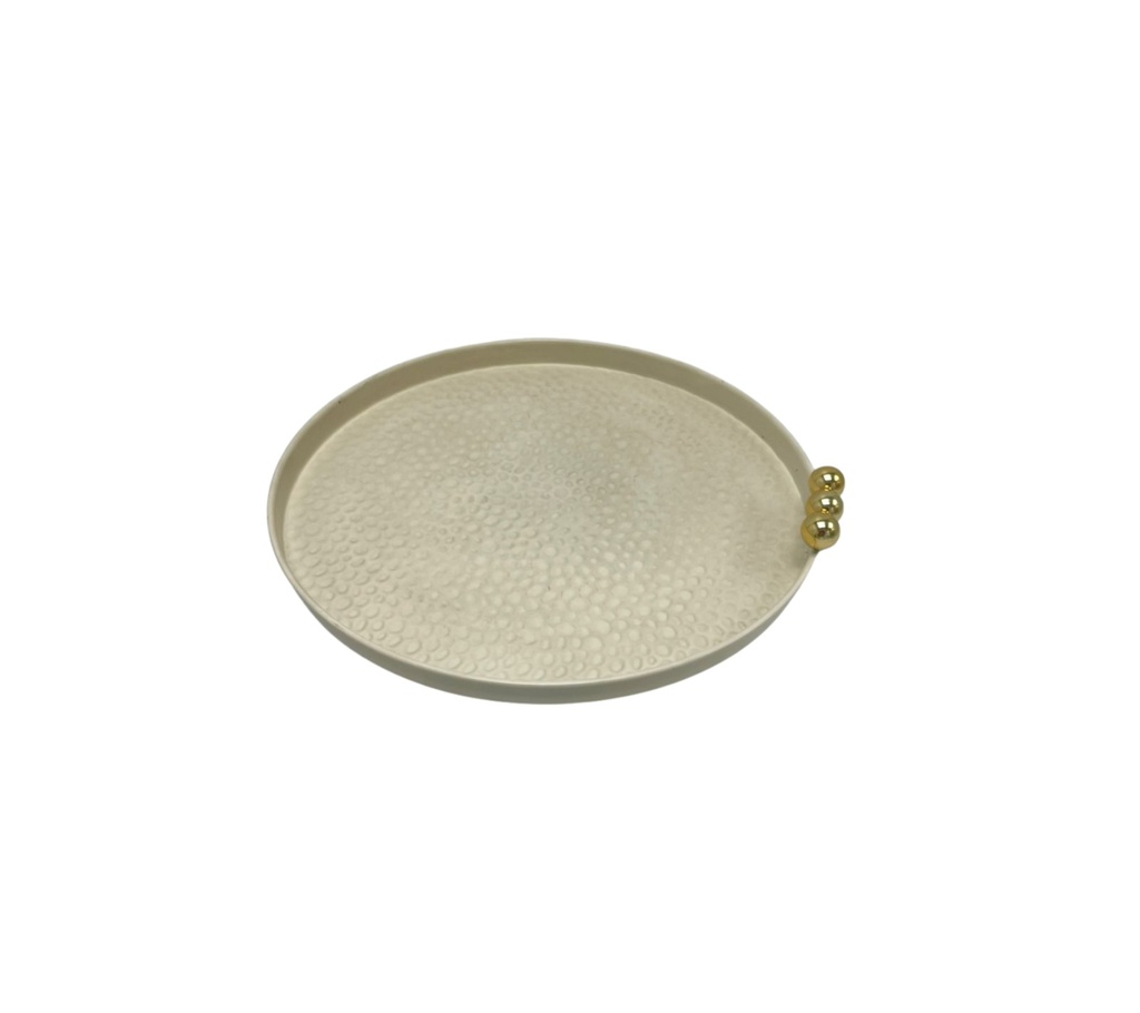 Plat Douceur – Sur pied – Ivoire