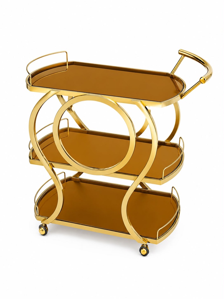 Chariot Élégance (Doré)