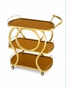 Chariot Élégance (Doré)