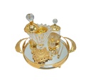 Ensemble encensoir Harmonie Cristal – Plateau rond