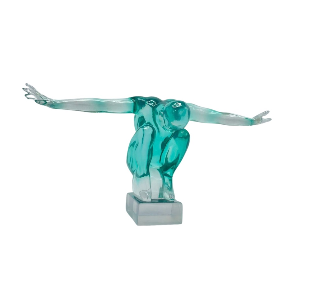 Silhouette Équilibre – Turquoise