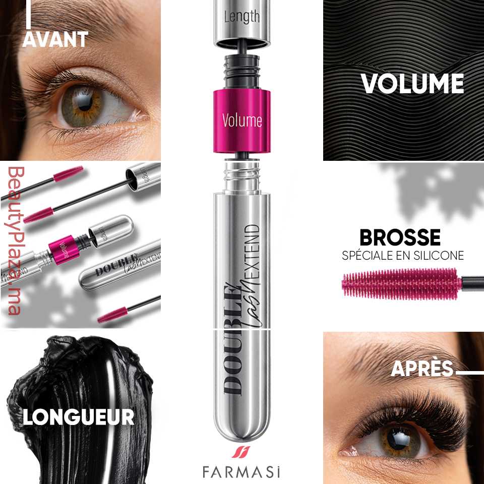 FARMSAI MASCARA DOUBLE LASH EXTEND