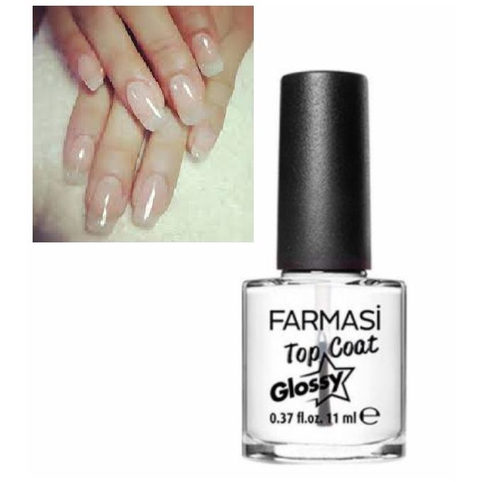 [1304345] FARMASI طلاء أظافر Top Coat