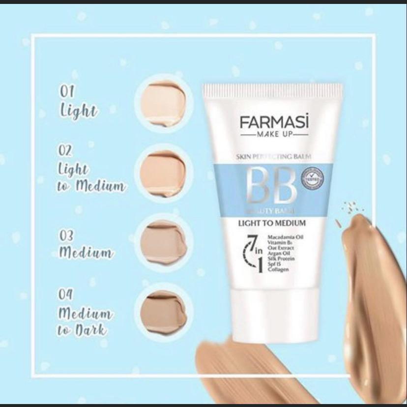 [1104170] FARMASI Crème BB 50ml (LIGHT)