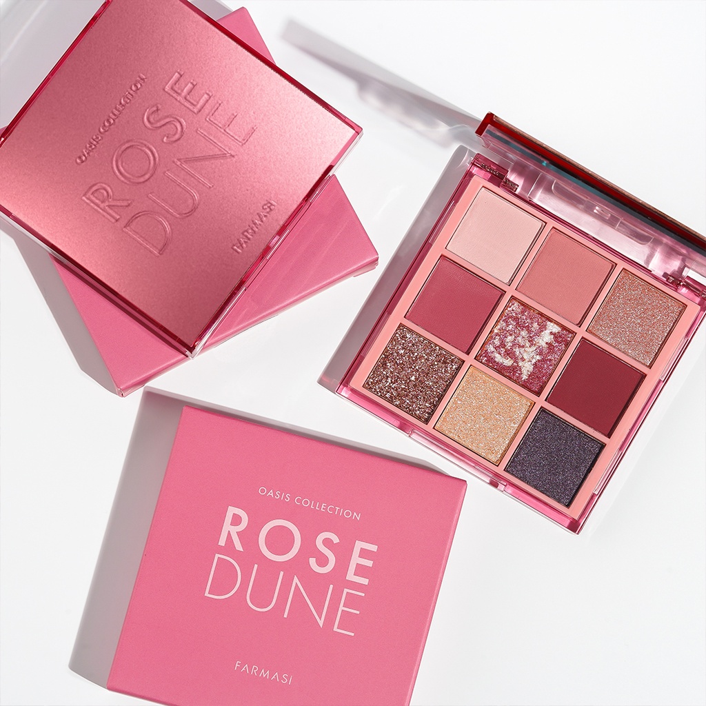 [1001546] FARMASI باليت Oasis مجموعة Rose Dune 8.1g