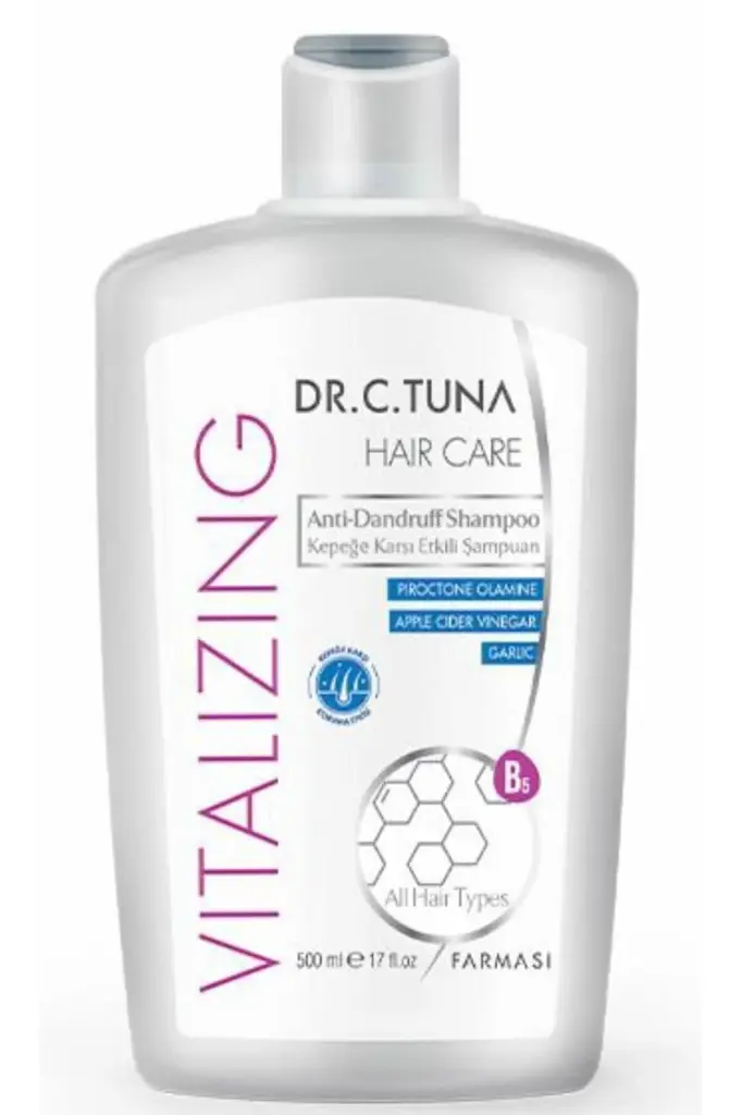 [1001905] FARMASI Dr Tuna shampoing antipelliculaire à l'ail vitalizing 
