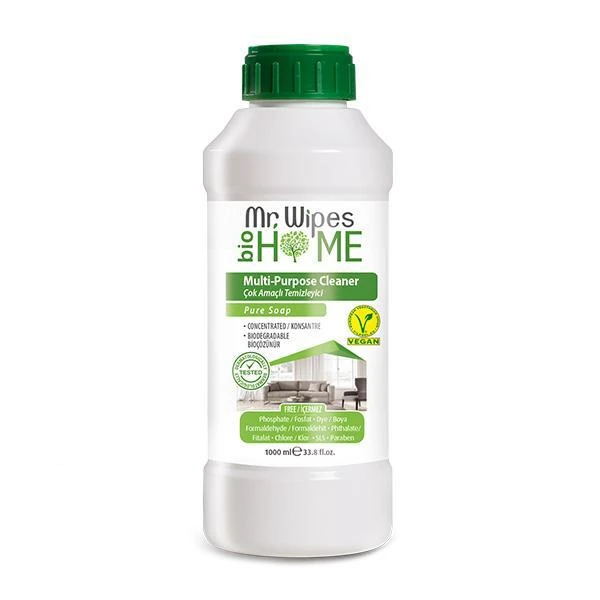  Mr. Wipes Multi Purpose Cleaner - Pure Soap 1000ml