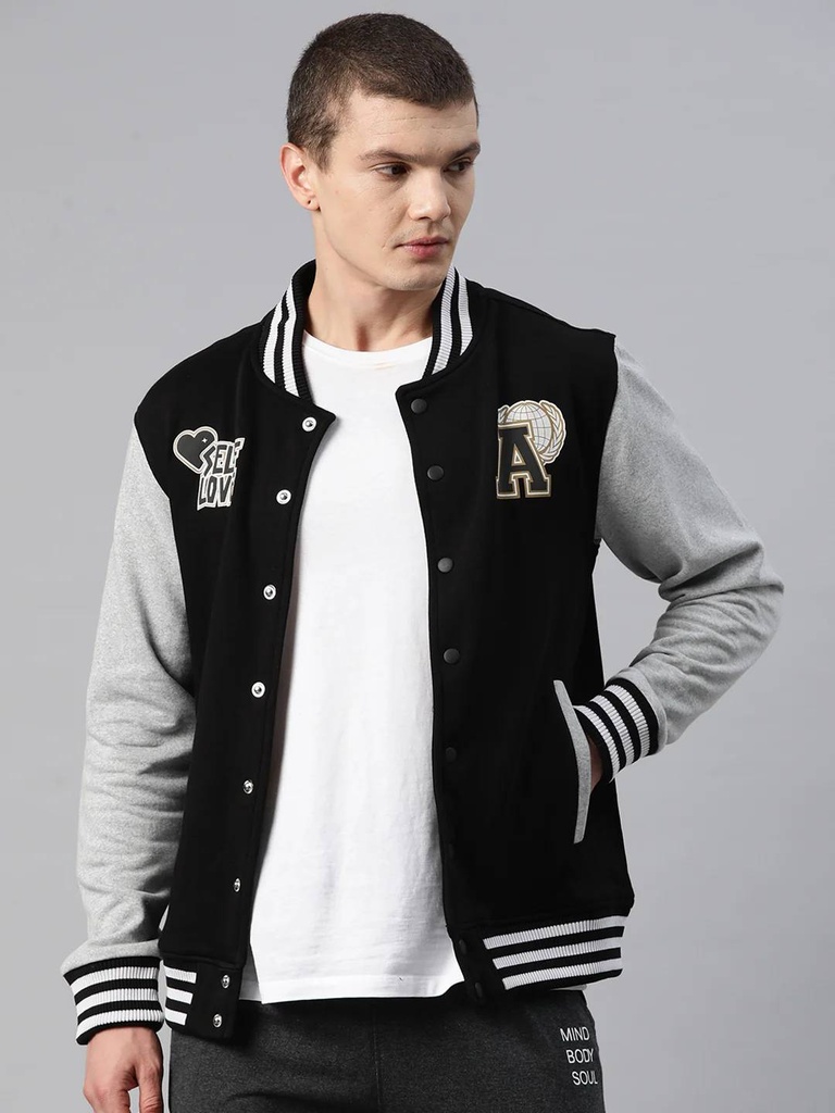 [AAMJKTSM00086803-S] ALCIS MENS URBANSPORT VARSITY JACKET (S)