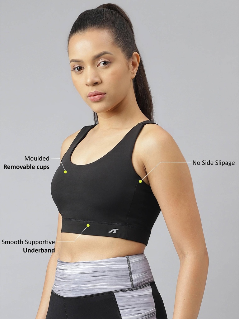 [AAWBRASM00063401-M] ALCIS WOMENS HI-IMPACT SPORTS BRA