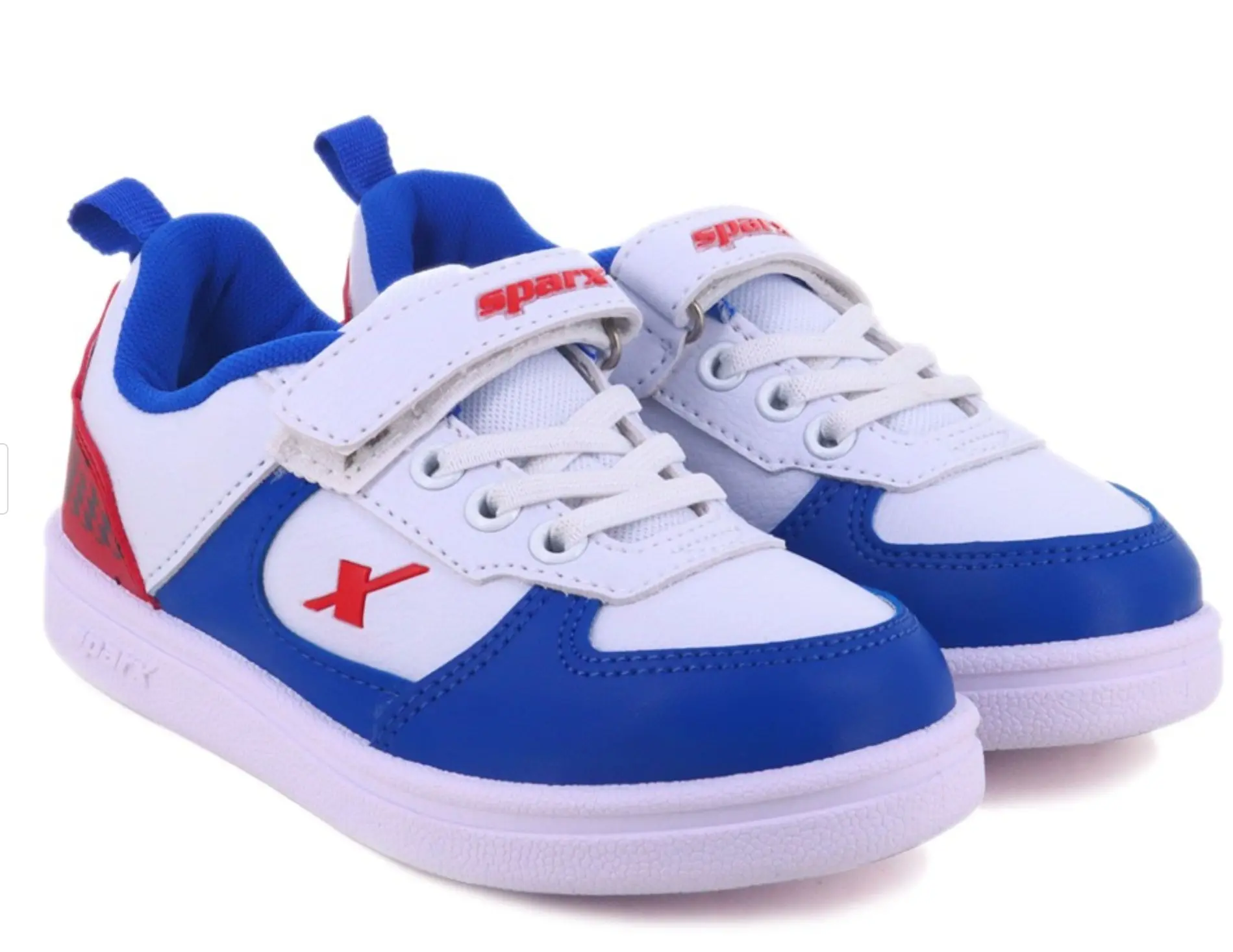 [SK-98-WHRB-29] SPARX SHOES 98 Child WHITE R.BLUE (29)
