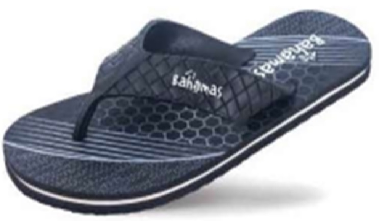 [BHG-219-BKWH-40] Bahamas Sandales 219 GENTS Black White (40)