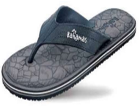 [BHG-198-BKGY-40] Bahamas Sandales 198 GENTS Black Grey (40)