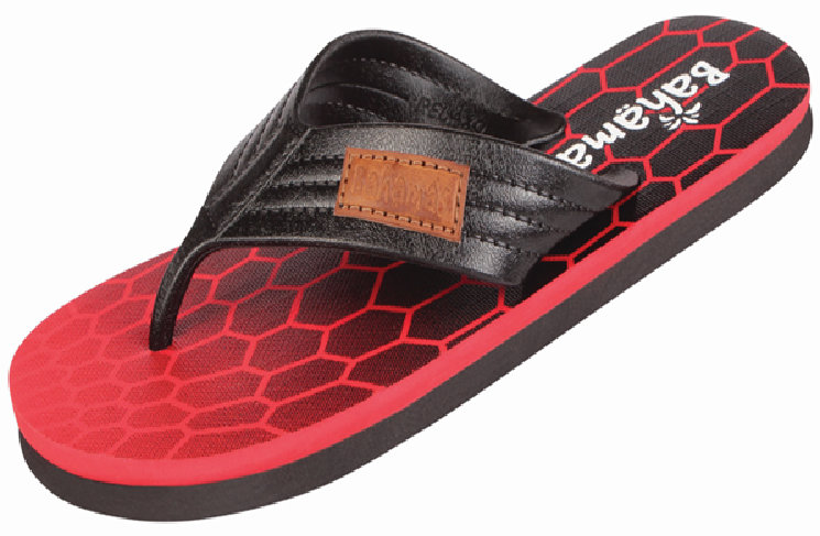 [BHG-119-BKRD-40] BAHAMAS 119 GENTS Black Red (40)