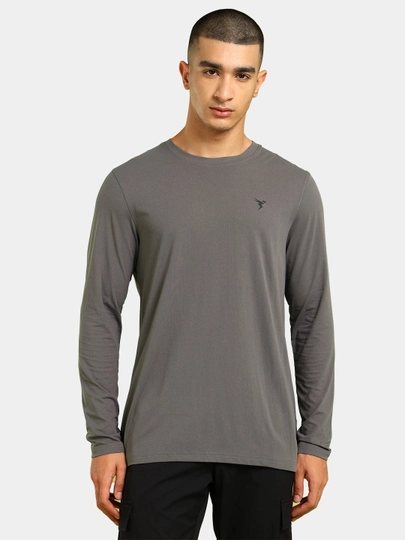 [OR27/2-6-M] TECHNOSPORT MENS BASIC CREWNECK (M)