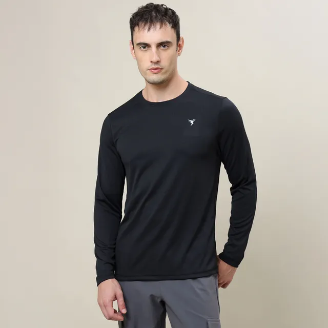 [OR27/2-8-M] TECHNOSPORT MENS BASIC CREWNECK (M)