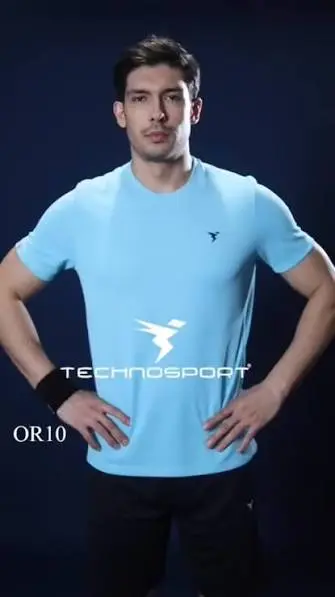 [OR10/37-3-XL] TECHNOSPORT MENS BASIC CREW NECK