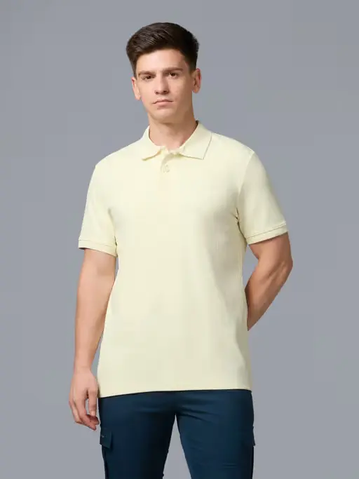 [P804-7-L] TECHNOSPORT MENS BASIC POLO (L)