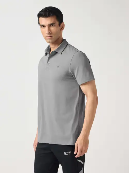 [OR81-3-L] TECHNOSPORT MENS BASIC POLO (L)