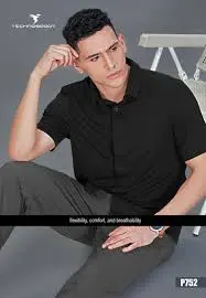 [OR81-8-L] TECHNOSPORT MENS BASIC POLO
