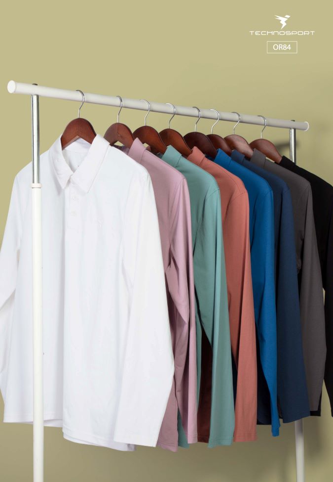 [OR84-4-L] TECHNOSPORT MENS BASIC POLO (L)