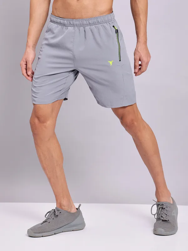 [P774-1-L] TECHNOSPORT MENS BASIC SHORTS (L)