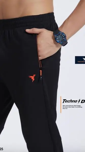 [OR25/147-1-L] TECHNOSPORT MENS BASIC TRACKPANT