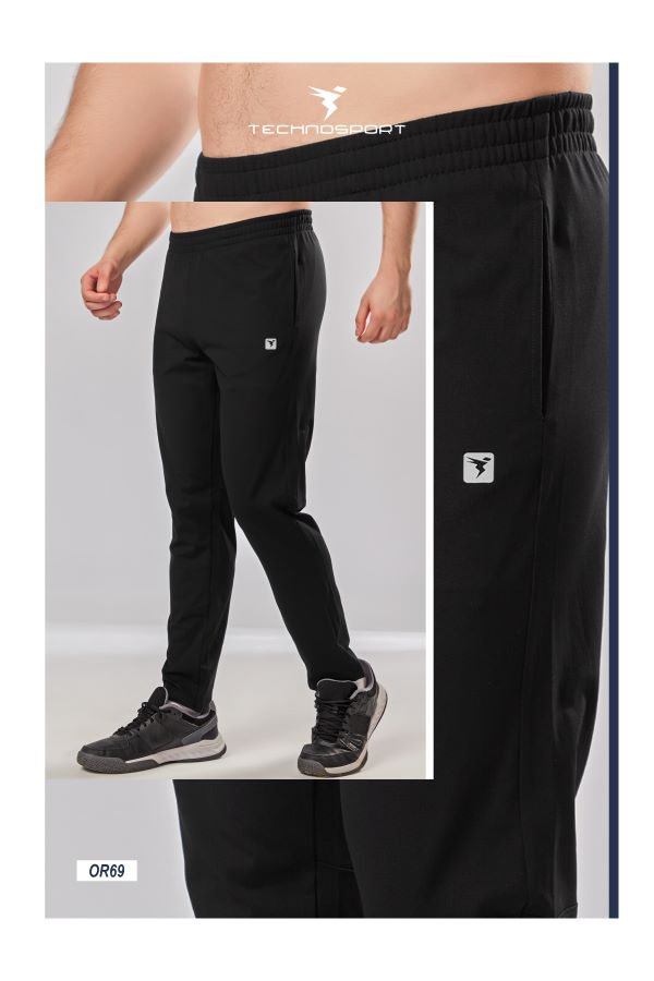 [OR69-2-L] TECHNOSPORT MENS BASIC TRACKPANT - NAVY (L)