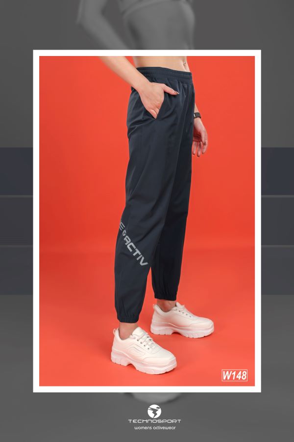 [W148-1-L] TECHNOSPORT WOMENS BASIC JOGGERS (L)