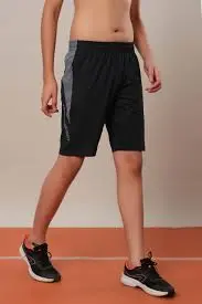 [B162-1-1] TECHNOSPORT BOYS COLORBLOCK SHORTS (8Y)
