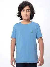 [B163-5-1] TECHNOSPORT BOYS BASIC CREWNECK H/S (8Y)