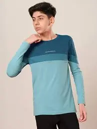 [B171-1-1] TECHNOSPORT BOYS COLORBLOCK CREWNECK (8Y)