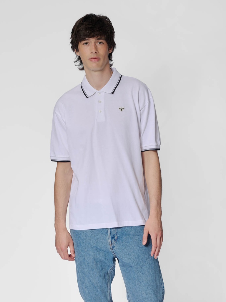[226014-9001-XS] HUMMEL LOOSE POLO SHIRT S/S BEE (XS)