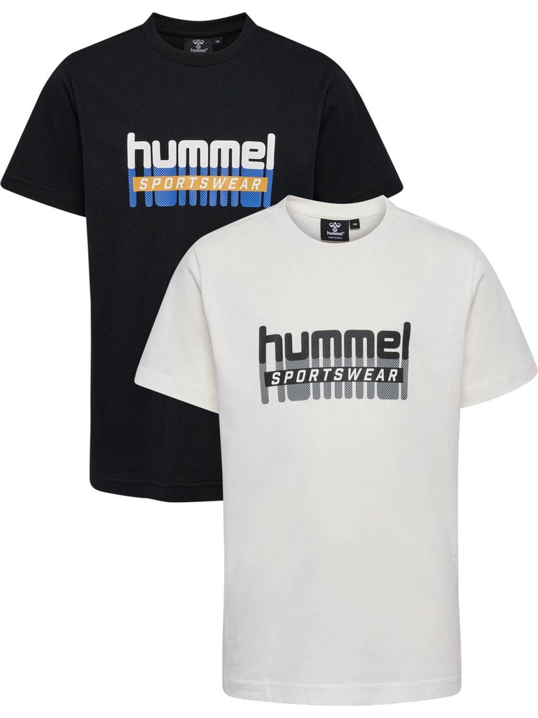 [228413-2371-3] HUMMEL TUKAS T SHIRT S/S 2 PACK (36)