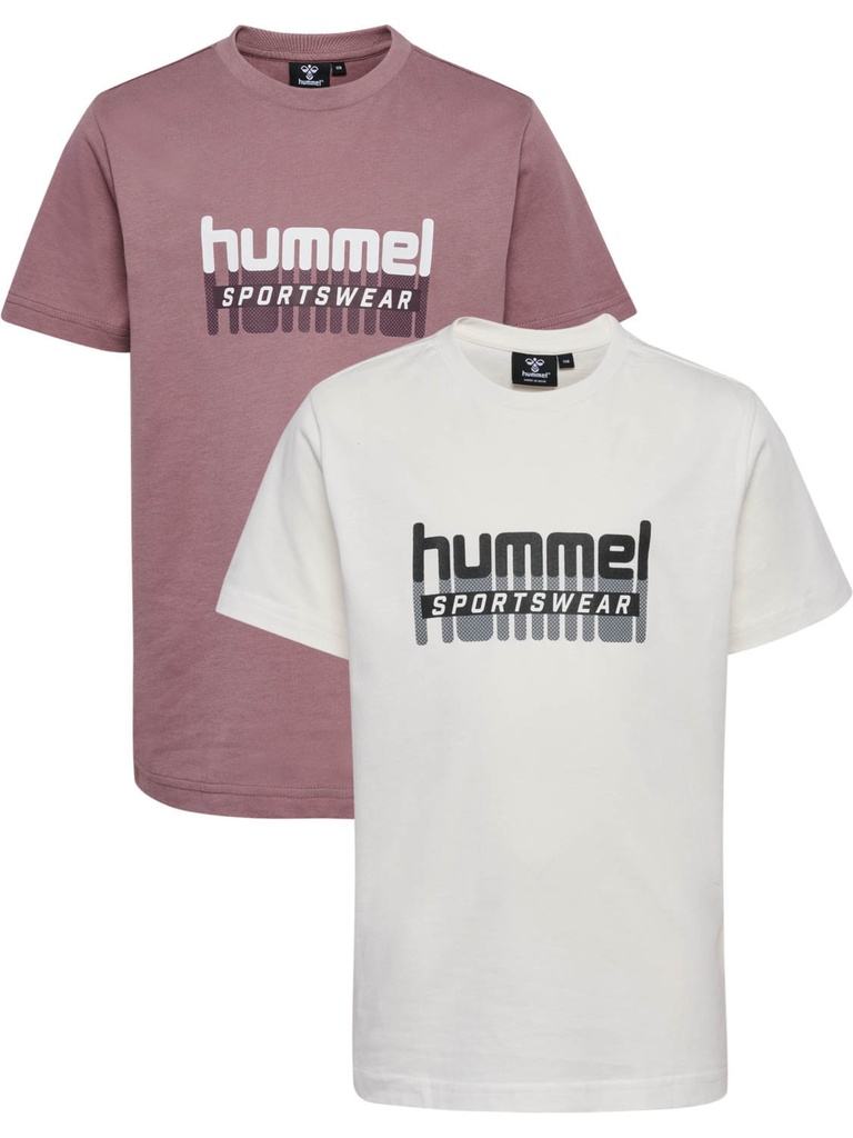 [228413-3642-3] HUMMEL TUKAS T SHIRT S/S 2 PACK (36)