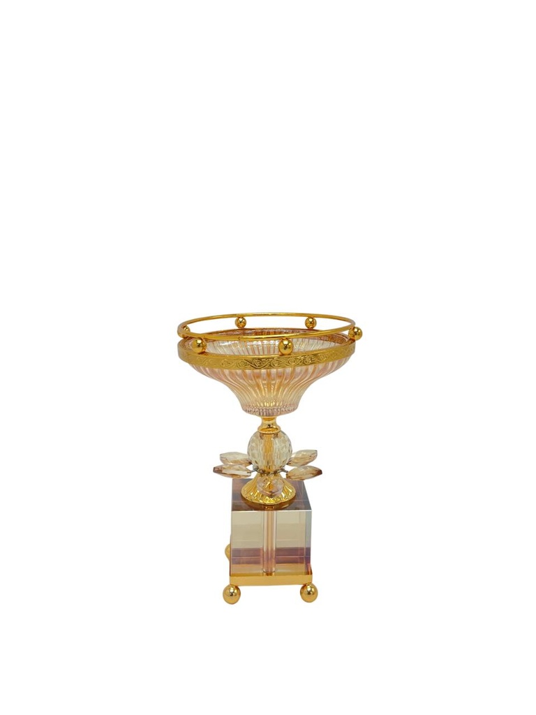 Coupe Reflets d’Or – Petit – Ambré