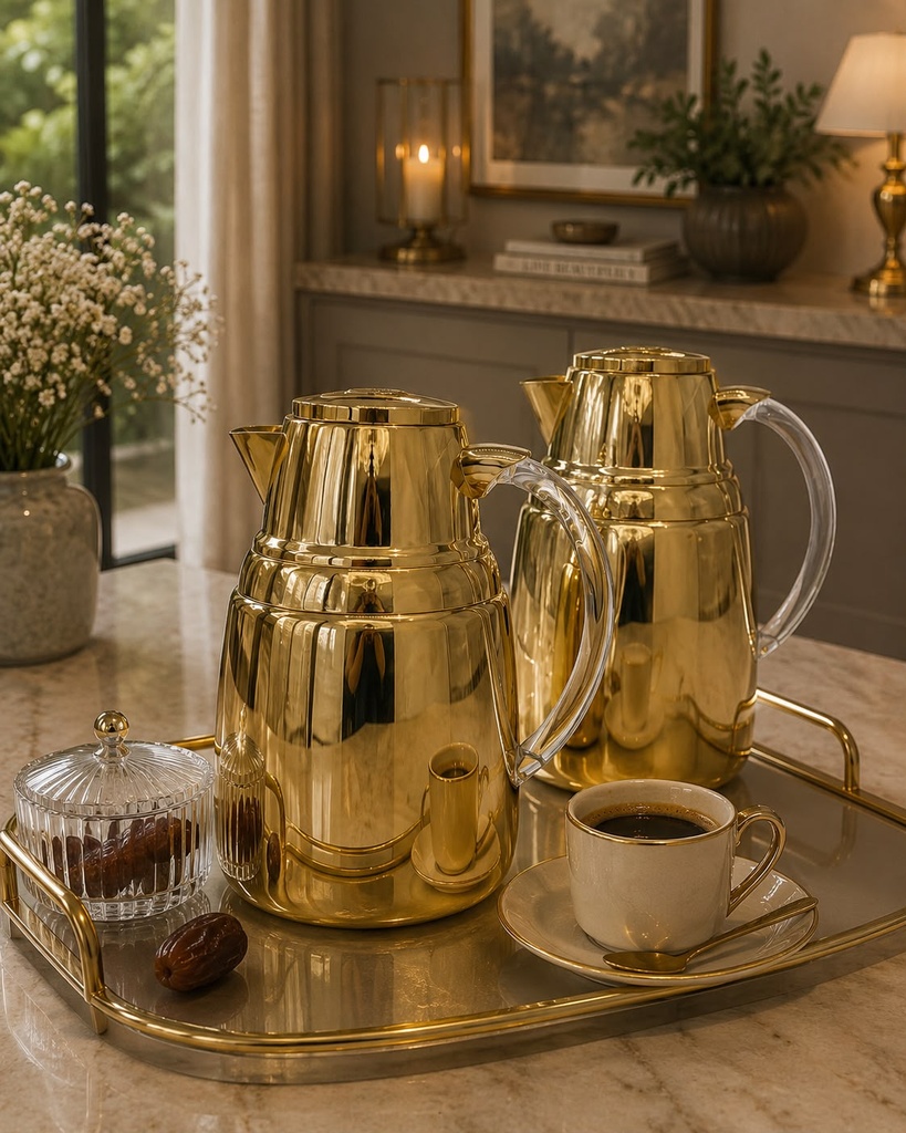 Duo Thermos Auris – 2 pièces (Doré)