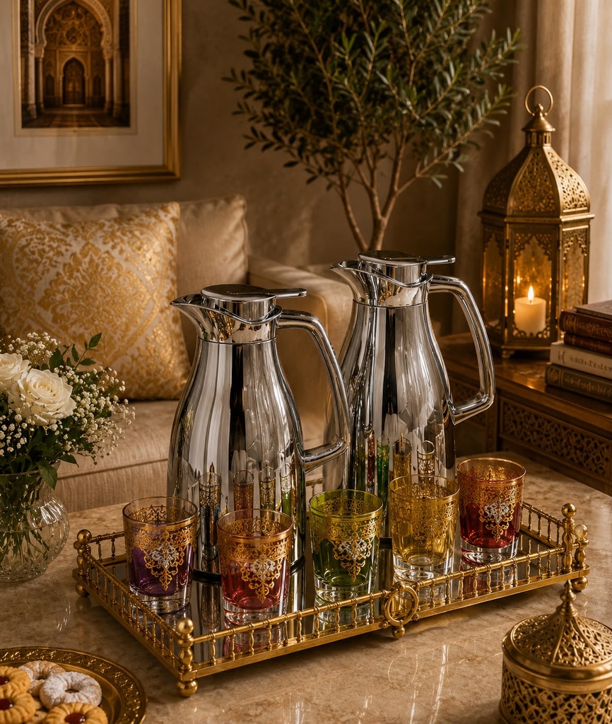 Duo Thermos Lumina – 2 pièces (Argenté)