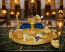 Ensemble encensoir Élégance Royale – Plateau ovale