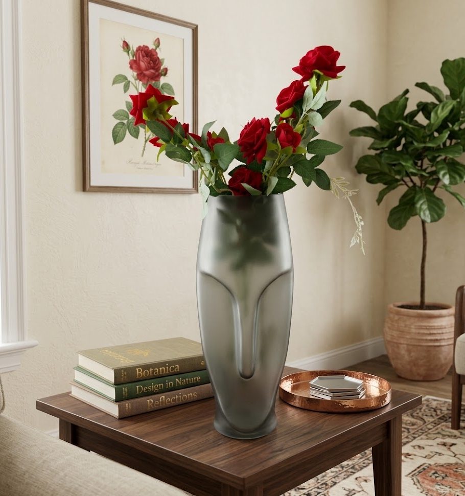 VASE VISAGE DE LUNE