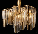 Lustre Cristal Arcadia – 5 Lumières – Doré