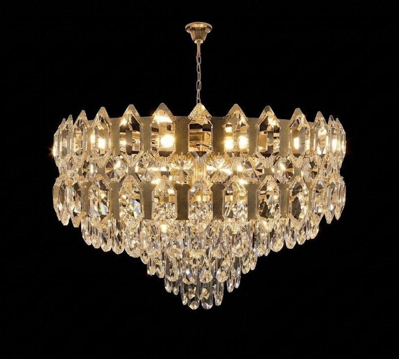 Lustre Diamant Impérial – 60 cm