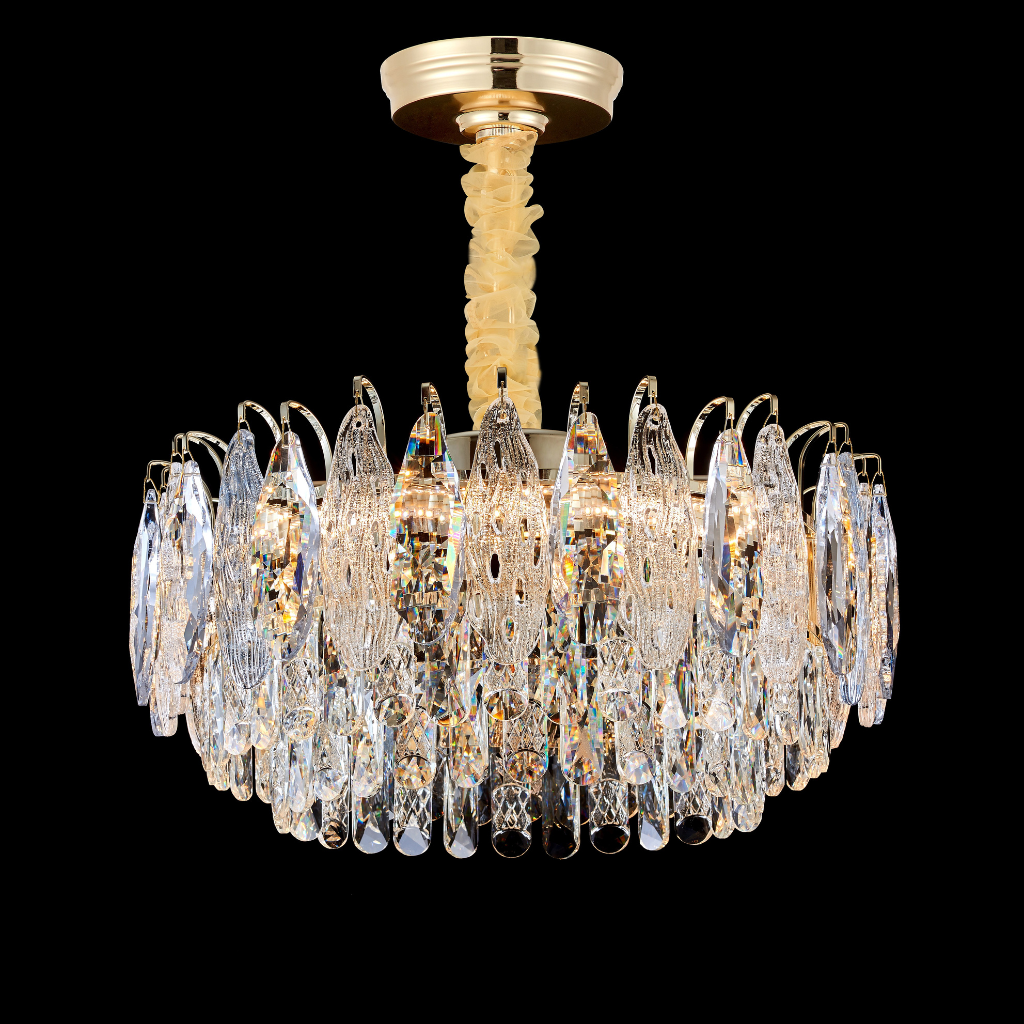 Lustre Éclat Royal – 50 cm