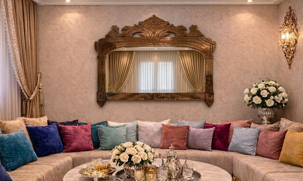 Miroir Calyra – Bronze