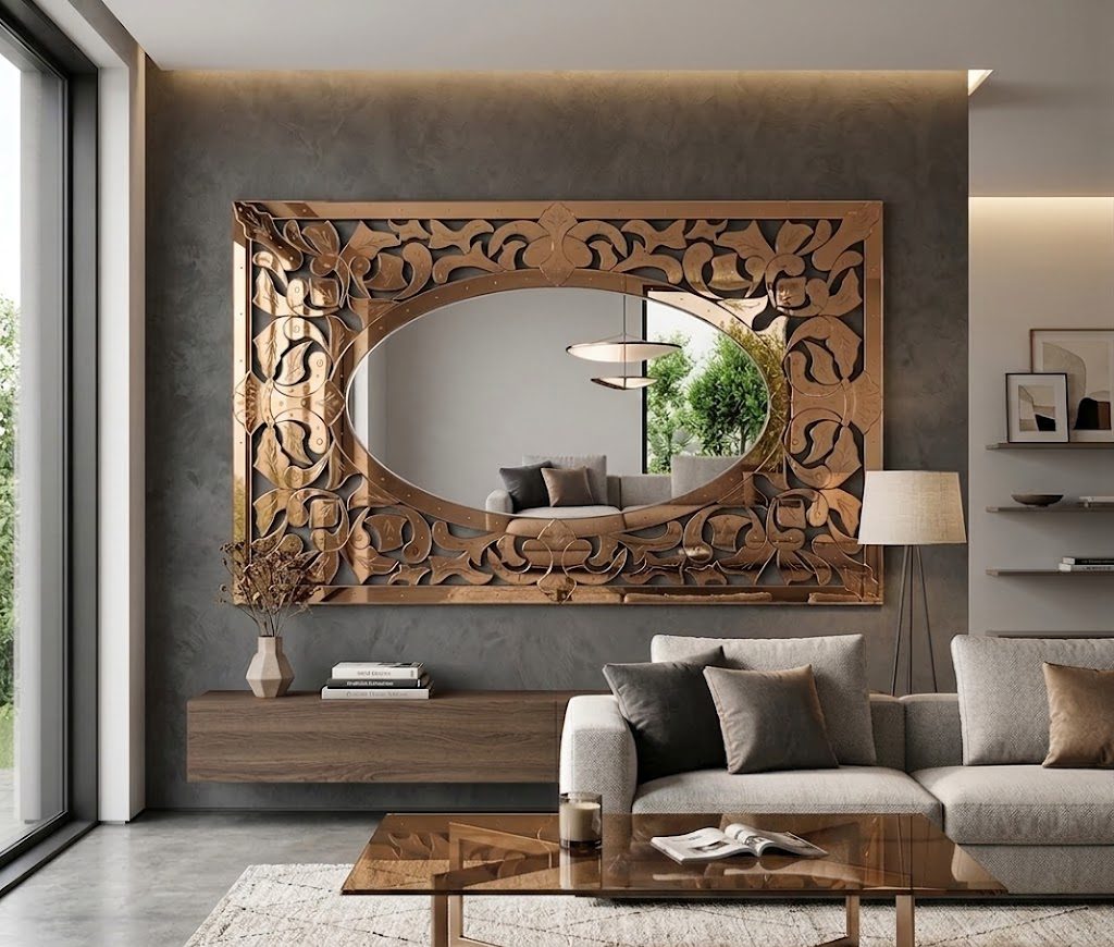 Miroir Elyra – Bronze